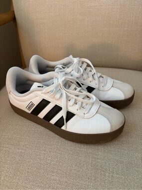 Adidas LV Court 3.0 White and Black Sneaker